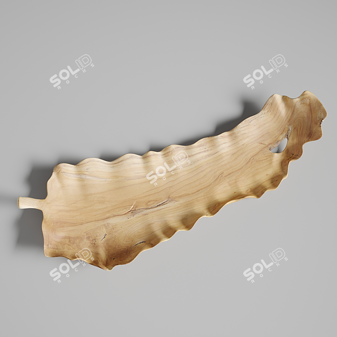 Dugan Mango Papaya Wooden Centerpiece 3D model image 2