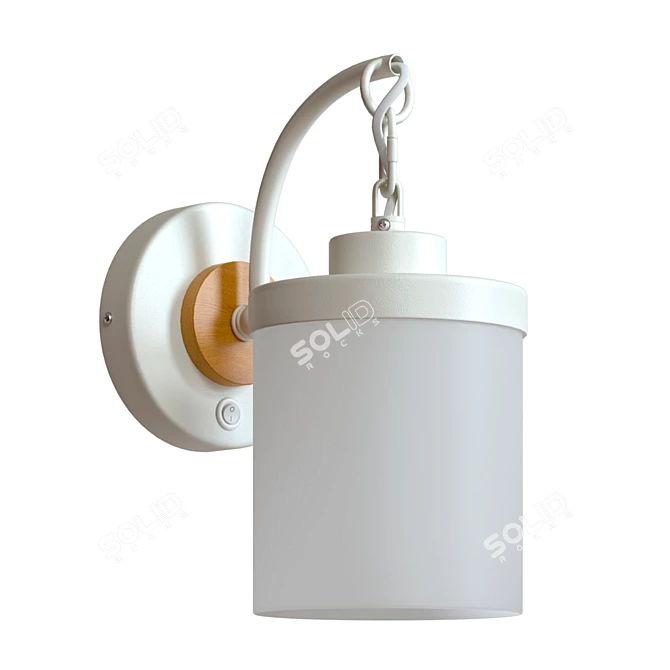 Colorful Smily Wall Lamp - Odeon Light 3D model image 7
