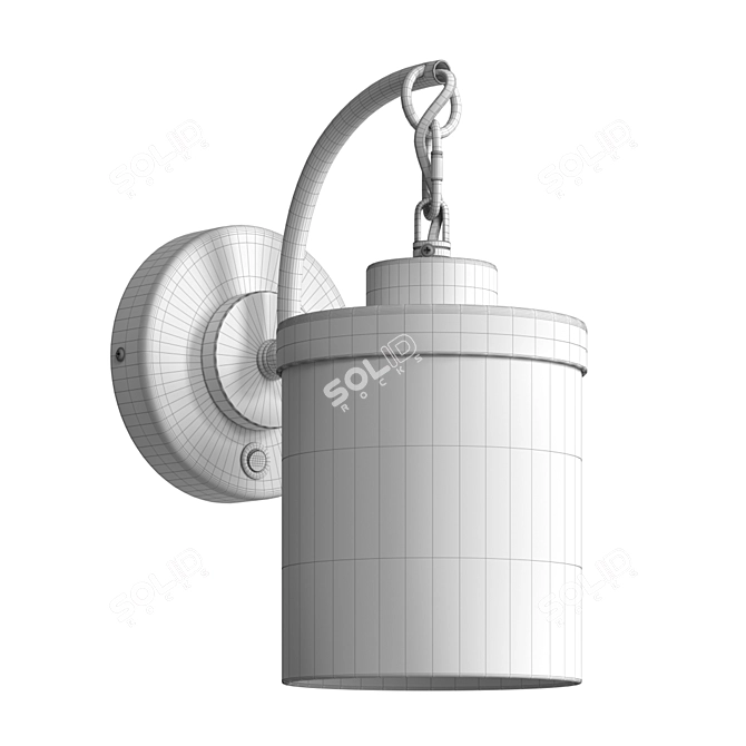 Colorful Smily Wall Lamp - Odeon Light 3D model image 9