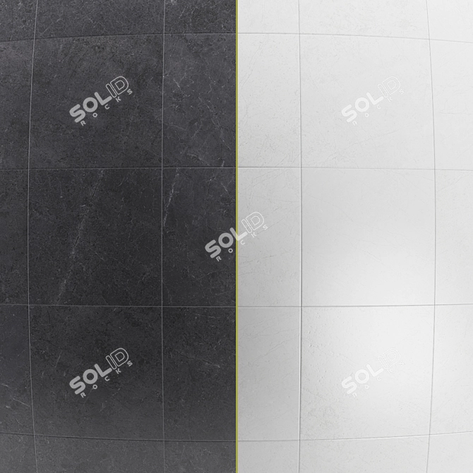 Alpin Stone Tile Collection - High-Quality Textures 3D model image 3