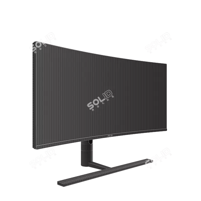 ASUS ProArt PA34VC Ultra-Wide Monitor 3D model image 5