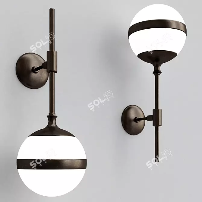 Peggy03: Stylish Suspension Lighting 3D model image 1