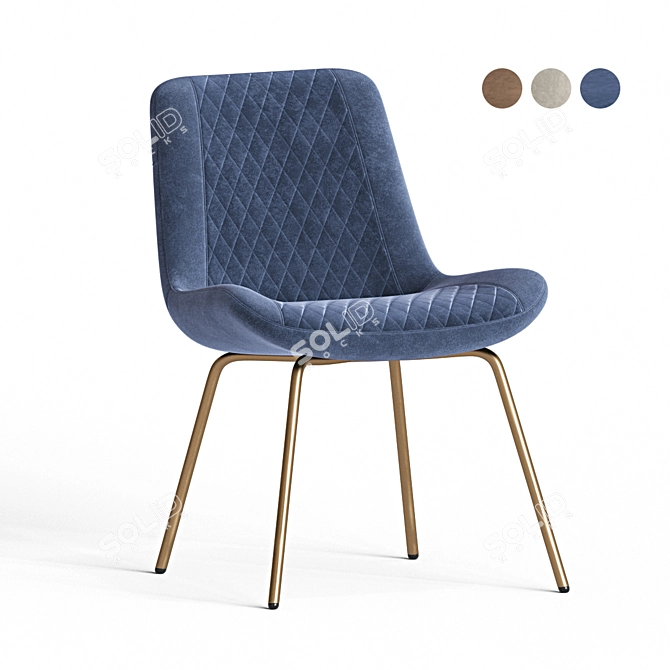 Artos Contemporary Dining Chair 3D model image 2