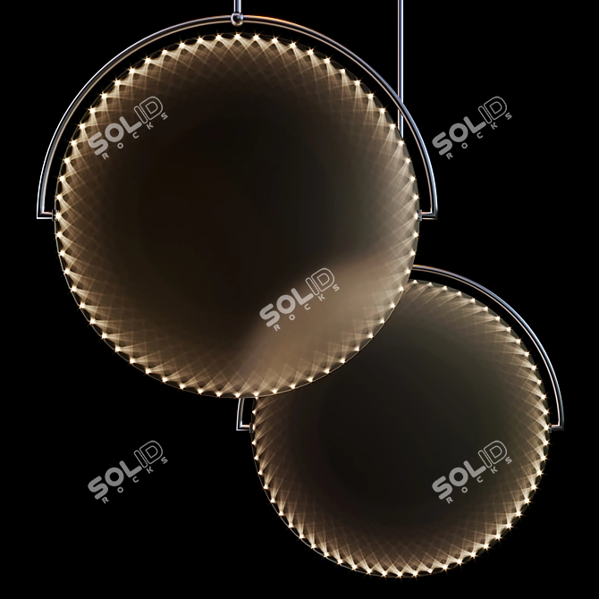 Kepler Pendant Lamp - 50cm & 35cm 3D model image 1
