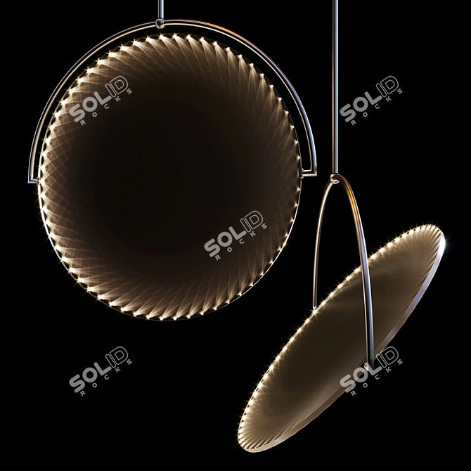 Kepler Pendant Lamp - 50cm & 35cm 3D model image 2