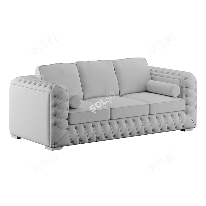 Ocean Sofa: Elegant and Spacious 3D model image 2