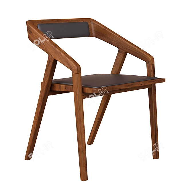 Katakana 2017 Dining Chair 3D model image 1