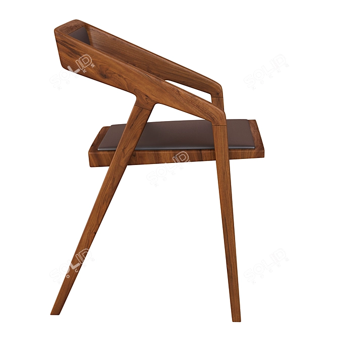 Katakana 2017 Dining Chair 3D model image 2