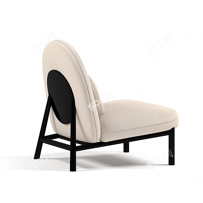 OM Soft Lounge: Elegant Comfort for Your Space 3D model image 2