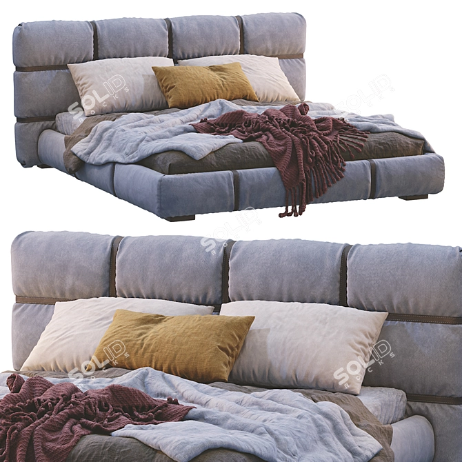 SleekSleep Crossover Bed 3D model image 1