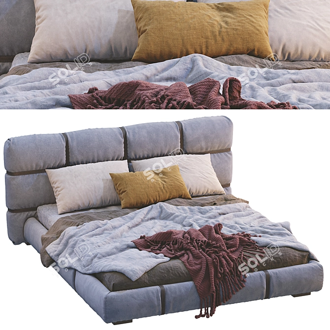 SleekSleep Crossover Bed 3D model image 6