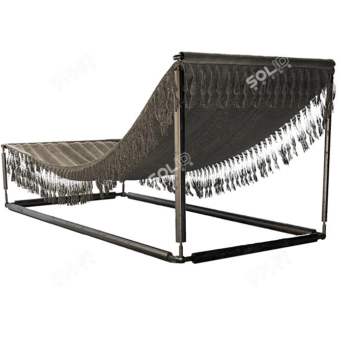 2015 Deck Chair - Elegant Outdoor Furniture 3D model image 4