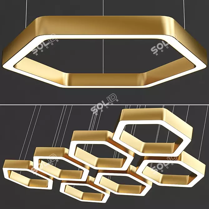 SIXTY Modern Design Lamps 3D model image 4