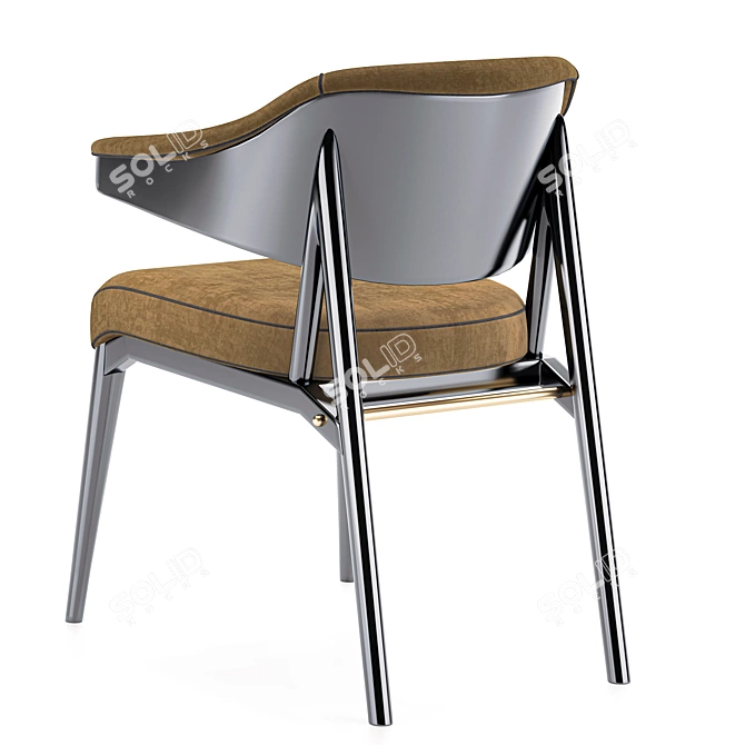 Modern Armchair: 2015 Edition 3D model image 2