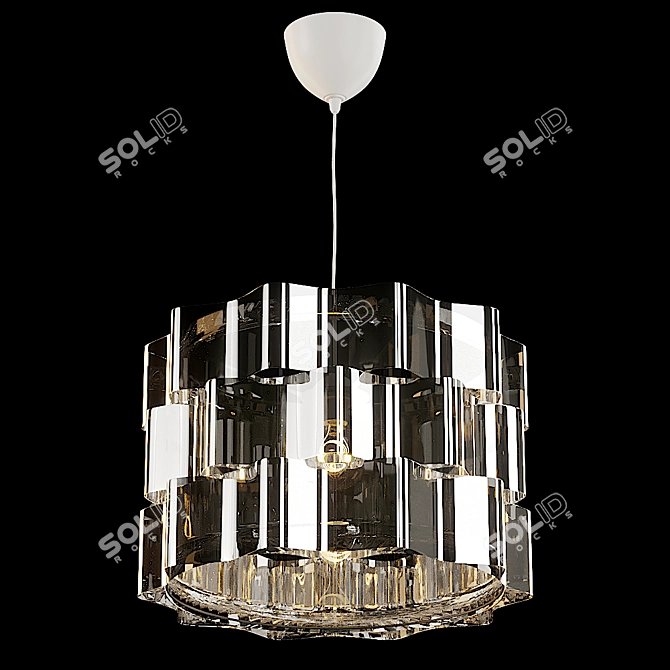Contemporary Pendant Lamp Alvstarr with Hemma Hemma 3D model image 2
