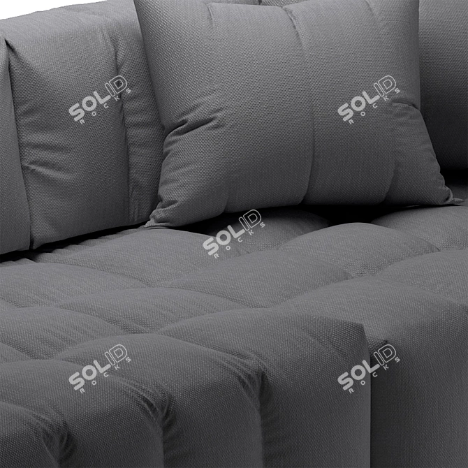 Cinno Cillini Loft Sofa: Modern Elegance for Your Space 3D model image 4