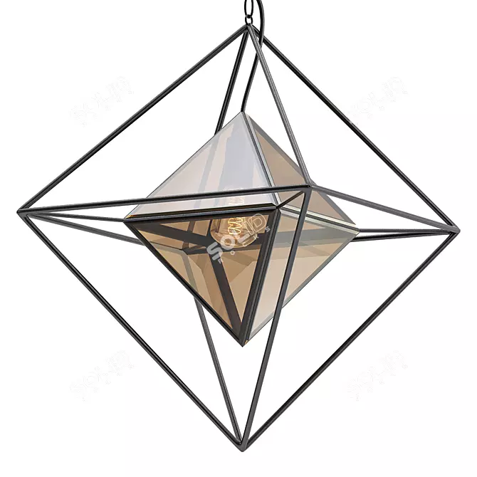 Mystic SONLI Esoteric Pendant 3D model image 1