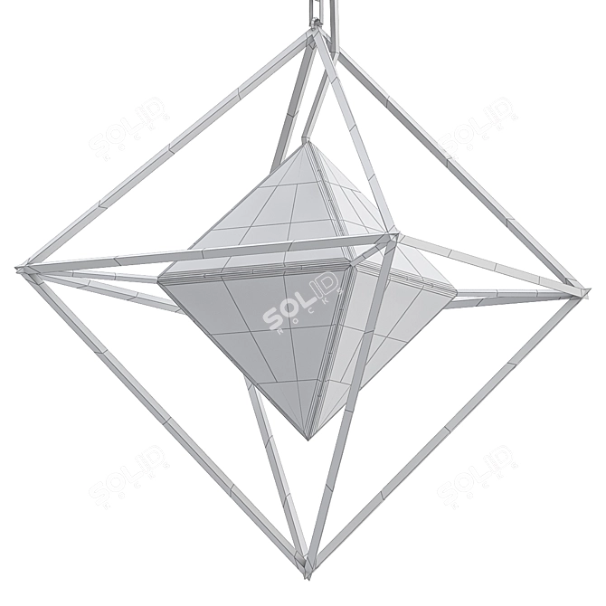 Mystic SONLI Esoteric Pendant 3D model image 2