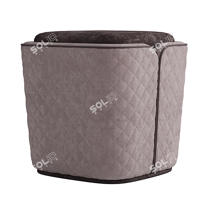 Elevate Your Space with Reiggi Leto Pouf 3D model image 8