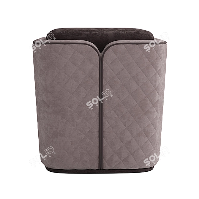 Elevate Your Space with Reiggi Leto Pouf 3D model image 9