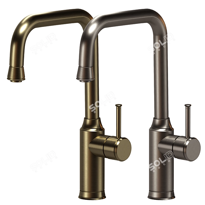 BLANCO Faucet Set with Multiple Designs 3D model image 3