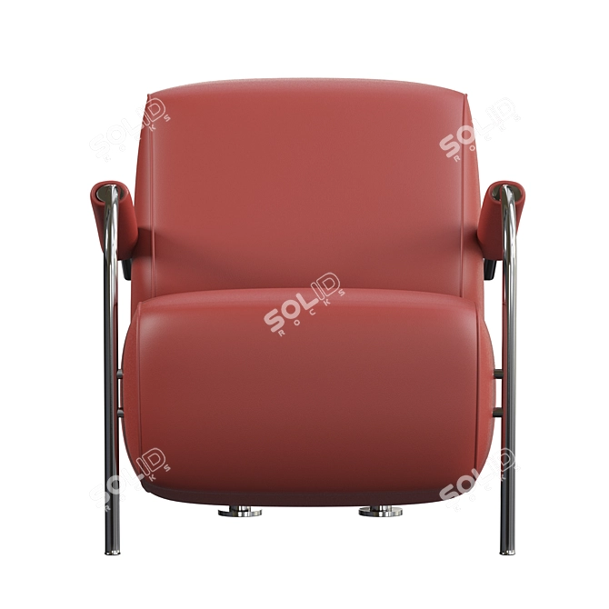 Modern LX965 Armchair: Comfort and Style 3D model image 2