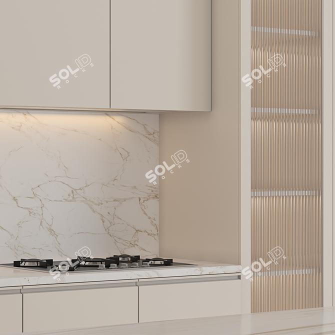 Modern Kitchen 2015: 3Ds Max, V-Ray, Corona 3D model image 3