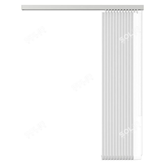 Splash Vertical Blind | Swift Blinds 3D model image 4