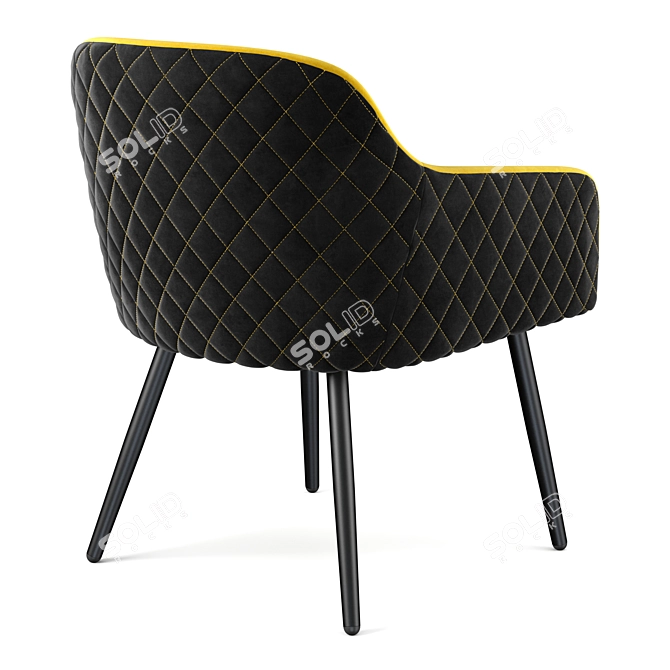 3DS Max 2014 + OBJ+FBX: High-Poly Chair 3D model image 2