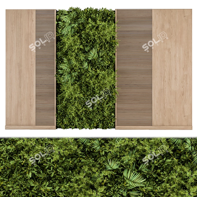 Nature-inspired Wall Art 28 3D model image 1