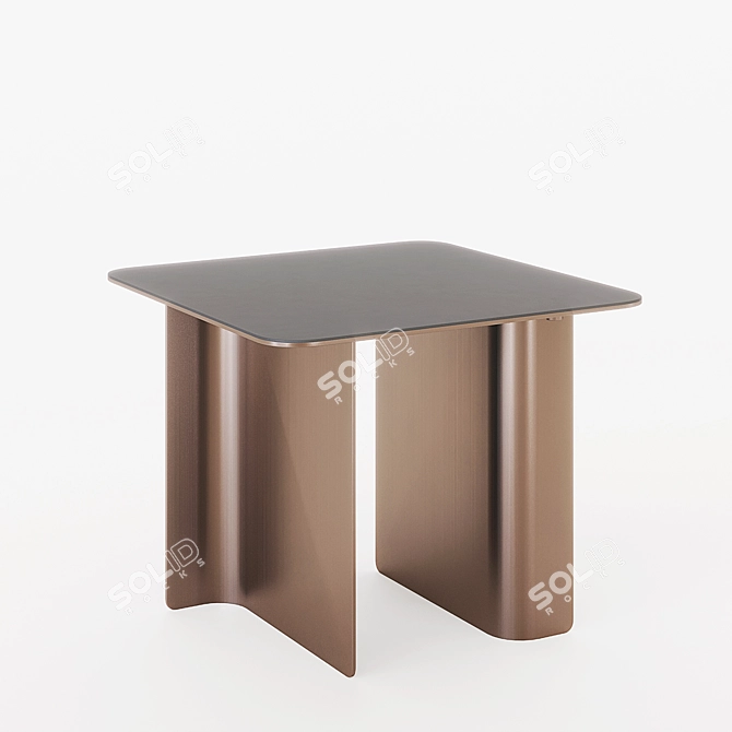 Tanya Coffee Table: Sleek Design & Multiple Sizes 3D model image 2