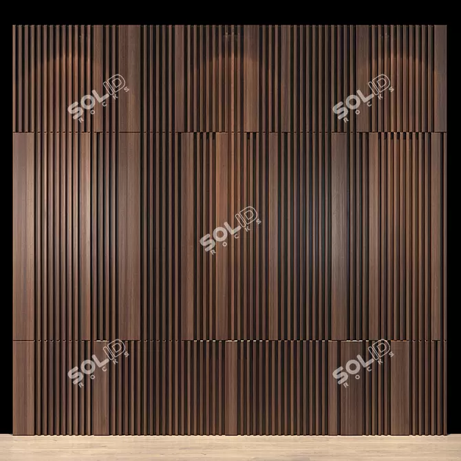 39 деревянных стеновых панелей

39 Wood Wall Panels 3D model image 1