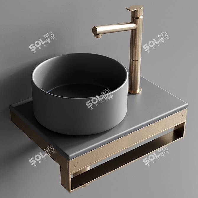 Ceramica Cielo Shui Comfort Washbasin 3D model image 2