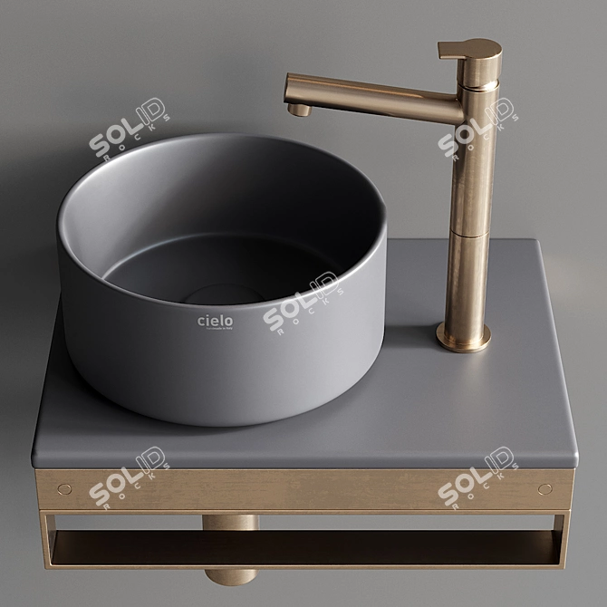Ceramica Cielo Shui Comfort Washbasin 3D model image 3