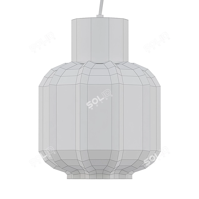 Carnegie 3 Pendant: Timeless Elegance 3D model image 2