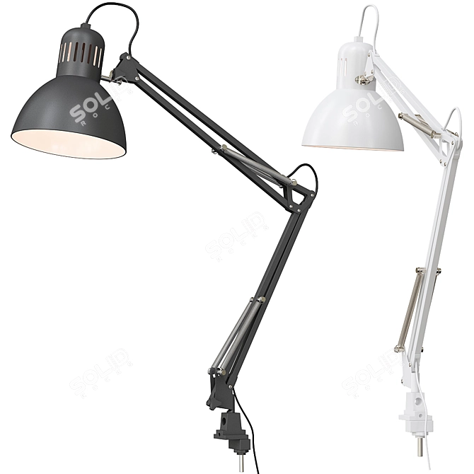 Tertial Ikea Work Lamp 3D model image 1