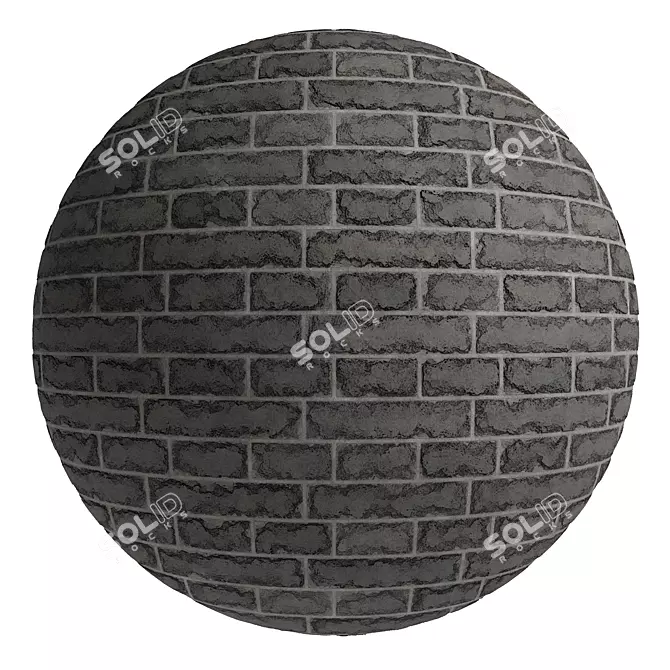 Brick Tiles PBR: 4K Sbsar 3D model image 4