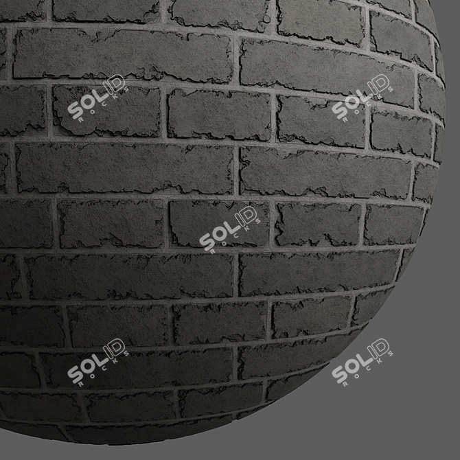 Brick Tiles PBR: 4K Sbsar 3D model image 5