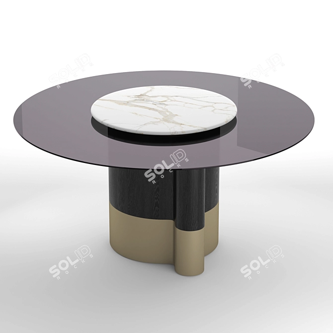 Formitalia MARYGOLD Glass Table 3D model image 2