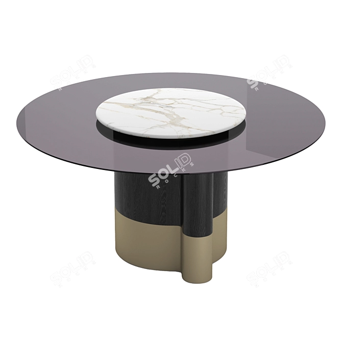 Formitalia MARYGOLD Glass Table 3D model image 7