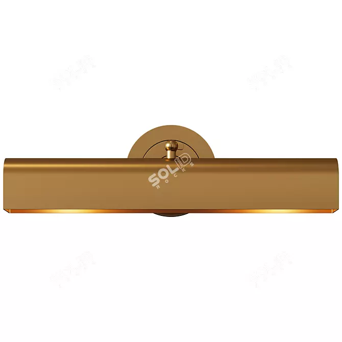 Brass Art Lighting 3D model image 1