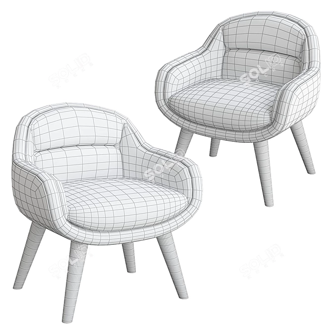 Description: Виттория стул (Vittoria chair)

Elegant Vittoria Chair 3D model image 3