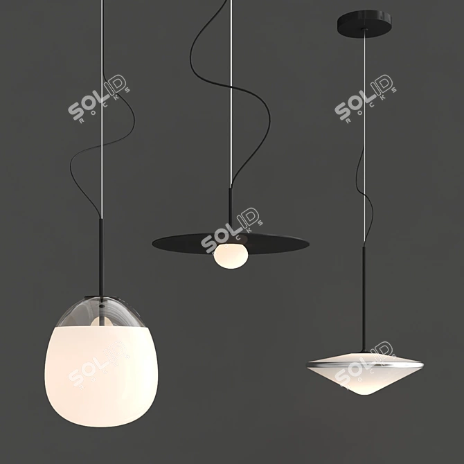  Modern Tempo Lighting Collection 3D model image 1