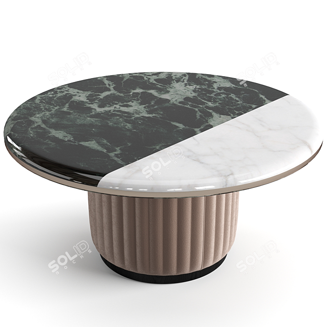 Elegant Visionnaire Miller Marble Set 3D model image 6