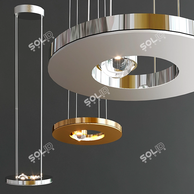 Versatile Passepartout 25 Table Lamp 3D model image 1
