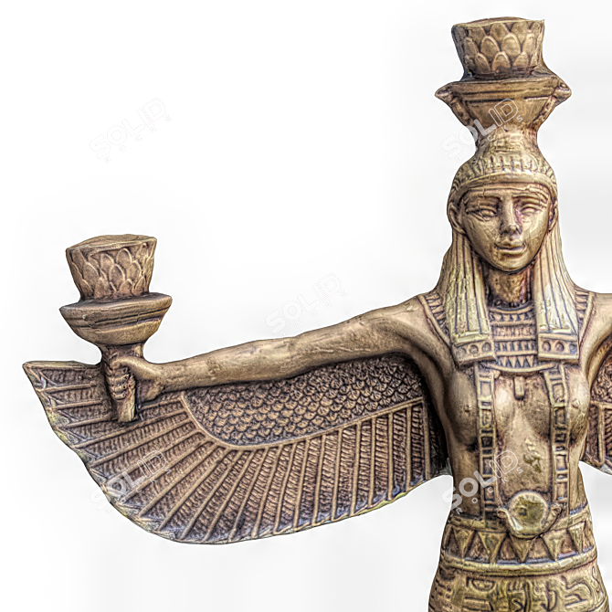 Egyptian Sculpting Set: Unleash Your Creativity! 3D model image 6