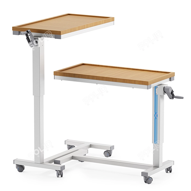 Versatile Cardiac Table: Advanced Hospital Equipment 3D model image 1