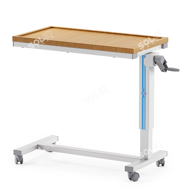 Versatile Cardiac Table: Advanced Hospital Equipment 3D model image 2