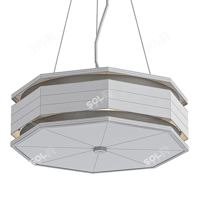 Modular Bunk Design Lamps 3D model image 2