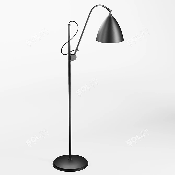 Bestlite BL3 Adjustable Floor Lamp 3D model image 3